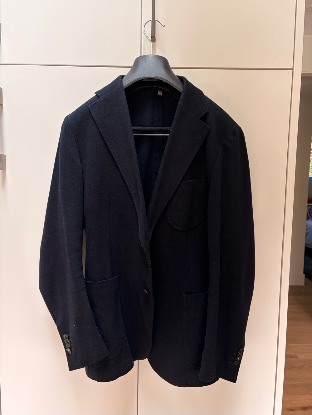 Windsor Navy Blazer with Patch Pockets